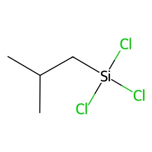 Silane, trichloro(2-methylpropyl)- structure