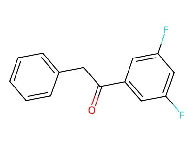 3',5'-Difluoro-2-phenylacetophenone structure