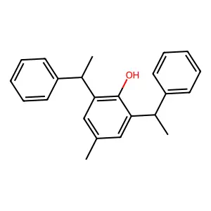 2,6-Distyrenated p-cresol structure