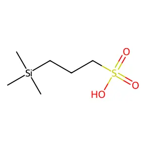 4,4-二甲基-4-硅戊烷-1-磺酸 structure