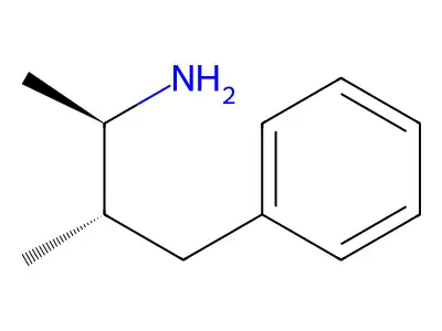 (2R,3S)-3-methyl-4-phenylbutan-2-amine structure