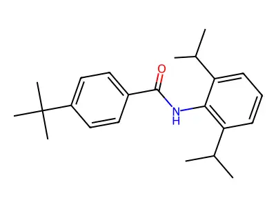 4-Tert-butyl-N-(2,6-diisopropylphenyl)benzamide structure