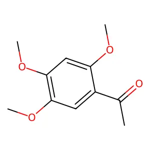 2,4,5-Trimethoxyacetophenone structure