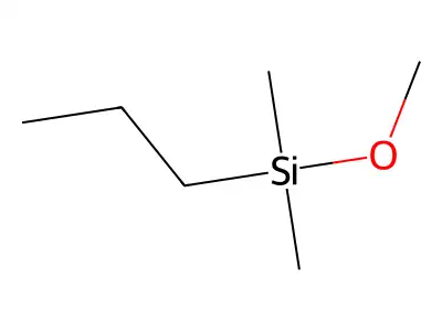 n-Propyldimethylmethoxysilane structure