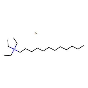 十二烷基三乙基溴化铵 structure