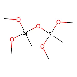 1,1,3,3-Tetramethoxy-1,3-dimethyldisiloxane structure