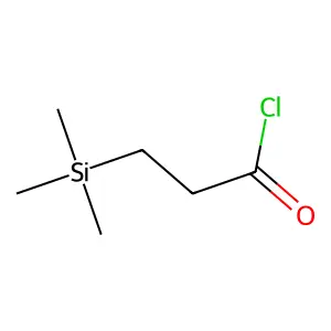 3-Trimethylsilylpropanoyl chloride structure