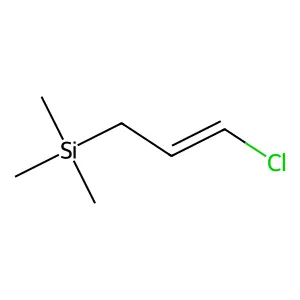 3-Chloroprop-2-enyl(trimethyl)silane structure