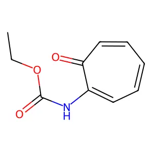 1,3,5-Cycloheptatriene-1-carbamic acid, 7-oxo-, ethyl ester structure