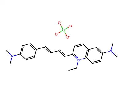 LDS 751 dye structure