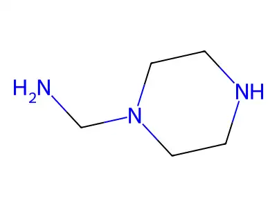 Piperazine-1-methylamine structure