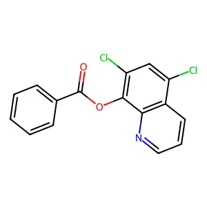 5,7-Dichloro-8-benzoyloxyquinoline structure
