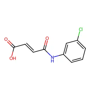 3'-Chloromaleanilic acid structure