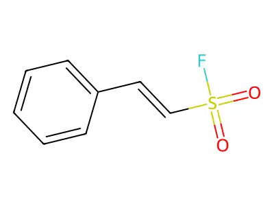 Ethenesulfonyl fluoride, 2-phenyl- structure