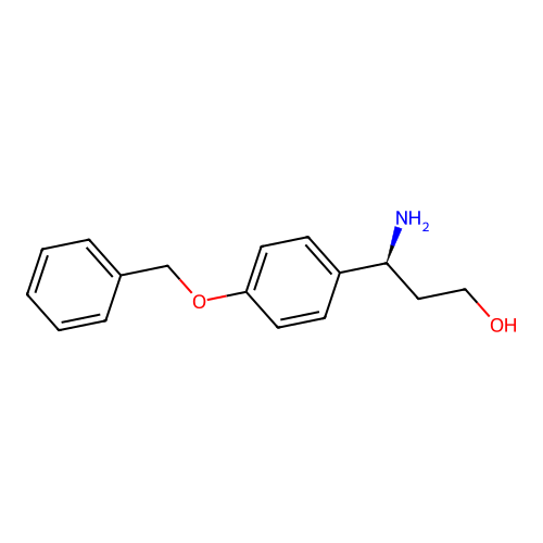(s)-3-(4-Benzyloxyphenyl)-beta-alaninol structure