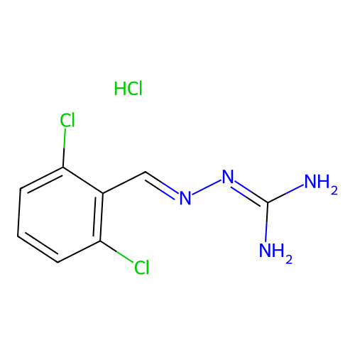 Guanabenz hydrochloride structure