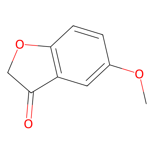 5-Methoxybenzofuran-3(2H)-one structure