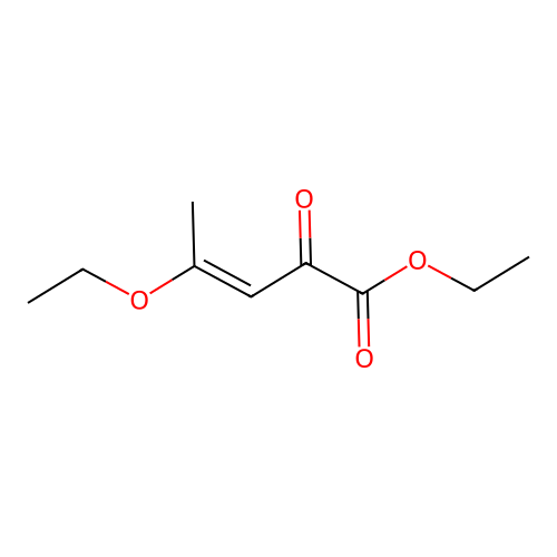 ethyl (E)-4-ethoxy-2-oxopent-3-enoate structure