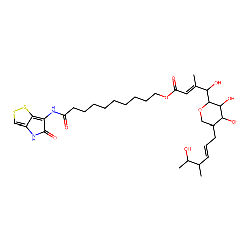 Thiomarinol E structure
