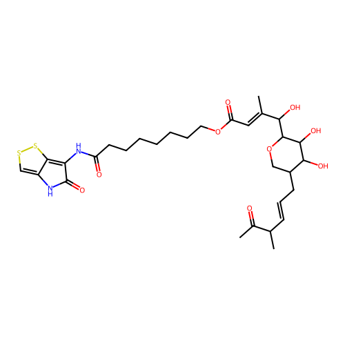 Thiomarinol F structure