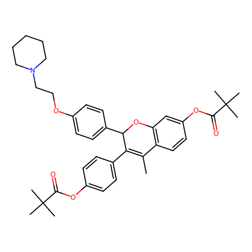 Acolbifene structure