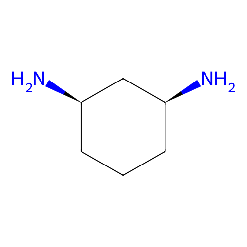 1,3-Diaminocyclohexane, cis- structure