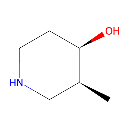 (3S,4R)-3-methylpiperidin-4-ol structure