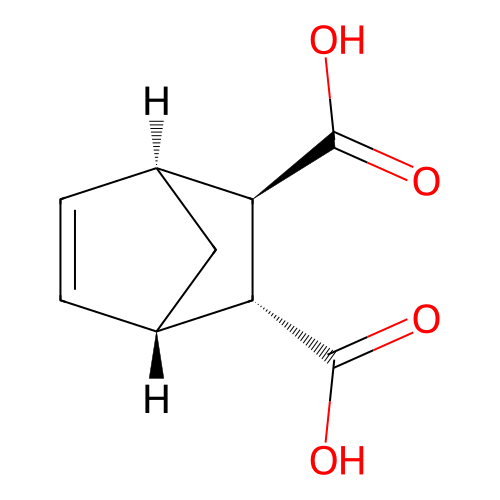 cis-5-Norbornene-endo-2,3-dicarboxylic Acid structure