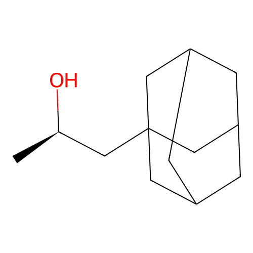(2r)-1-(Adamantan-1-yl)propan-2-ol structure
