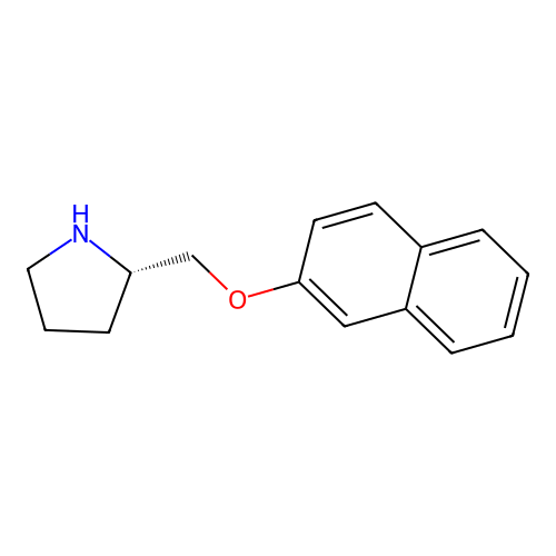 (S)-2-(Naphthalen-2-yloxymethyl)-pyrrolidine structure