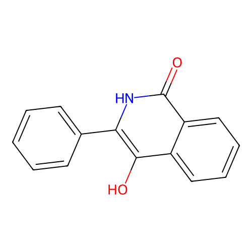 4-Hydroxy-3-phenyl-2H-isoquinolin-1-one structure