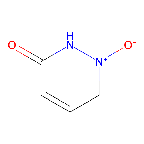 2-oxido-1H-pyridazin-2-ium-6-one structure