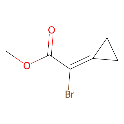 InChI=1/C6H7BrO2/c1-9-6(8)5(7)4-2-3-4/h2-3H2,1H structure