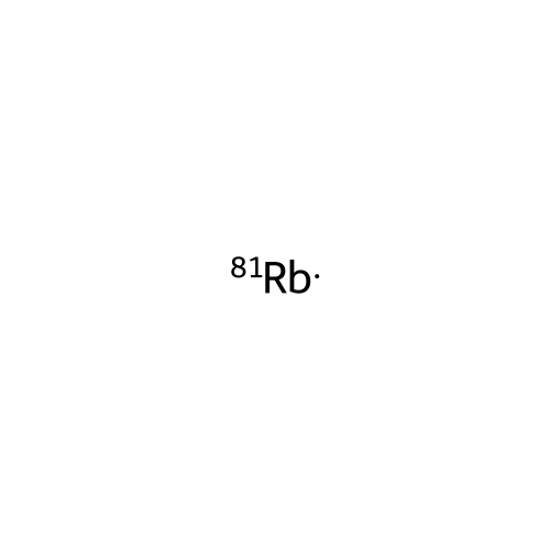 Rubidium Rb-81 structure