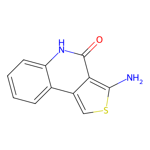 Thieno[3,4-c]quinolin-4(5H)-one, 3-amino- structure