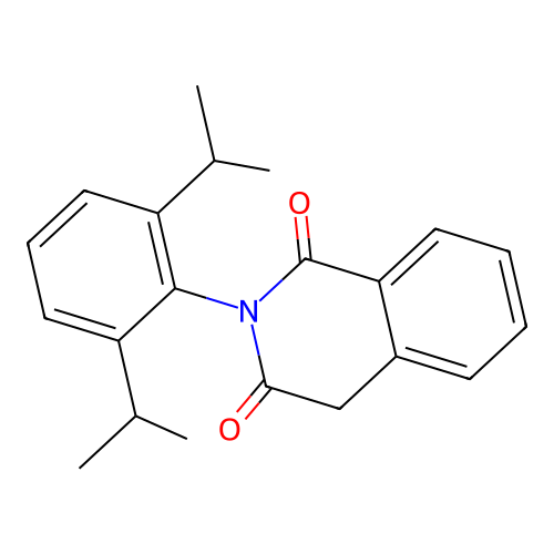 1,3(2H,4H)-Isoquinolinedione, 2-[2,6-bis(1-methylethyl)phenyl]- structure
