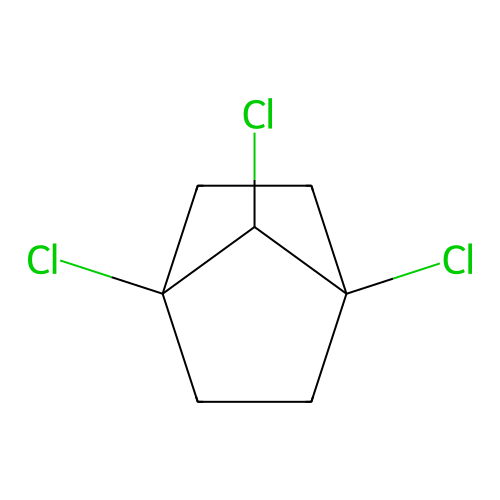 1,4,7-Trichlorobicyclo[2.2.1]heptane structure