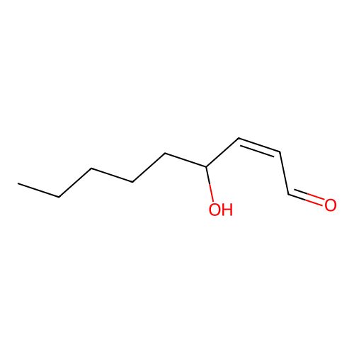 4-Hydroxy-2,3-trans-nonenal structure