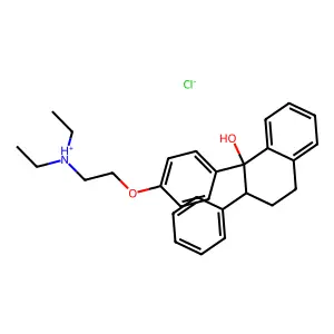 C28H33NO2.ClH structure