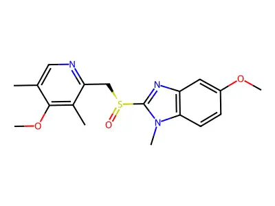 N-METHYL OMEPRAZOLE structure