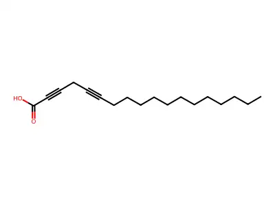 2,5-Octadecadiynoic acid structure