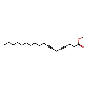 Methyl 4,7-octadecadiynoate structure
