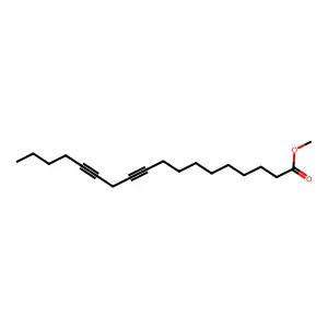 Methyl 10,13-octadecadiynoate structure