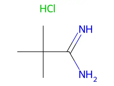 Pivalamidine hydrochloride structure