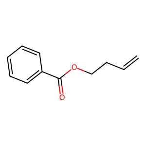 But-3-en-1-yl benzoate structure