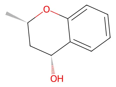 2-Methyl-4-chromanol structure
