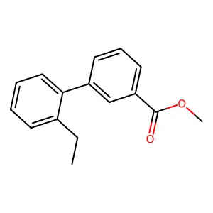 Methyl 3-(2-ethylphenyl)benzoate structure