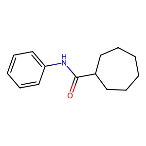 N-苯基环庚烷甲酰胺 structure