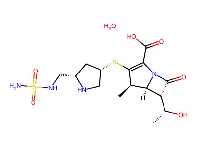 Doripenem Hydrate structure