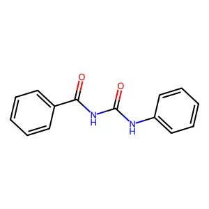 1-Benzoyl-3-phenylurea structure